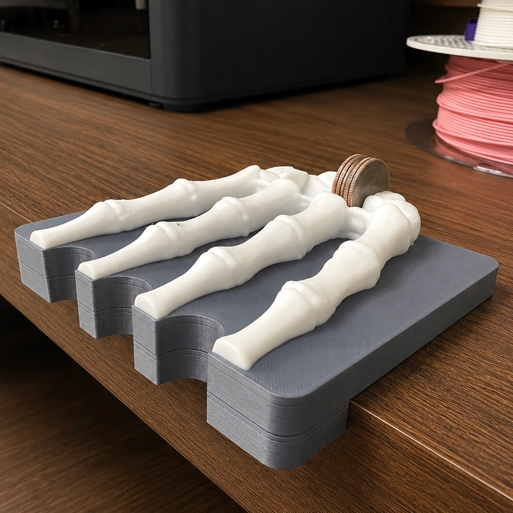 Skeleton Pool Cue Holder